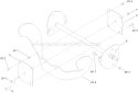 Rotor Assembly Diagram and Parts List for 38583 311000001-311999999 - 2011 Toro Snow Blower
