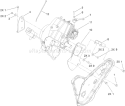 Engine Assembly Diagram and Parts List for 38584 310000001-310999999 - 2010 Toro Snow Blower
