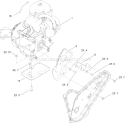 Part Location Diagram of 119-1942 Toro Engine-Lc168, Electric
