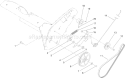 Rotor Drive Assembly Diagram and Parts List for 38588 311000001-311999999 - 2011 Toro Snow Blower