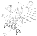 Page A Diagram and Parts List for 38600 240000001-240999999 - 2004 Toro Snow Blower