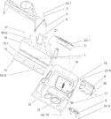 Page I Diagram and Parts List for 38600 250000001-250999999 - 2005 Toro Snow Blower