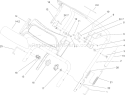 Part Location Diagram of 100-9868 Toro Guide-cable, Pivot