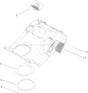 Part Location Diagram of 108-5083 Toro Decal-Upper Shroud
