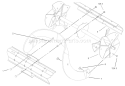 Page E Diagram and Parts List for 38601 240000001-240999999 - 2004 Toro Snow Blower