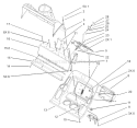 Page I Diagram and Parts List for 38601 240000001-240999999 - 2004 Toro Snow Blower