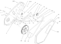 Page H Diagram and Parts List for 38600 210000001-210999999 - 2001 Toro Snow Blower