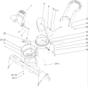 Page A Diagram and Parts List for 38602 280000001-280999999 - 2008 Toro Snow Blower