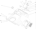 Page J Diagram and Parts List for 38602 280000001-280999999 - 2008 Toro Snow Blower