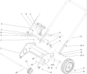 Part Location Diagram of 3256-57 Toro Washer-Flat