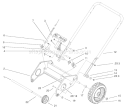 Part Location Diagram of 3256-82 Toro Washer-Flat