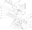 Page I Diagram and Parts List for 38603 250000001-250999999 - 2005 Toro Snow Blower