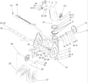 Page B Diagram and Parts List for 38605 280000001-280999999 - 2008 Toro Snow Blower