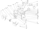 Page B Diagram and Parts List for 38610 250000001-250010000 - 2005 Toro Snow Blower