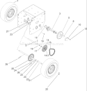 Page D Diagram and Parts List for 38610 250000001-250010000 - 2005 Toro Snow Blower