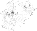 Page A Diagram and Parts List for 38610 250010001-250999999 - 2005 Toro Snow Blower