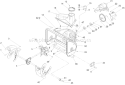Page B Diagram and Parts List for 38610 250010001-250999999 - 2005 Toro Snow Blower