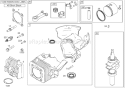 Page E Diagram and Parts List for 38610 270000001-270999999 - 2007 Toro Snow Blower