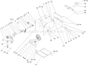 Page I Diagram and Parts List for 38611 250000001-250999999 - 2005 Toro Snow Blower