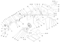 Frame Diagram and Parts List for 38614 312011920-312999999 - 2012 Toro Snow Blower