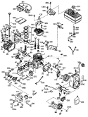 Part Location Diagram of 37707A Tecumseh Blower Housing Baffle