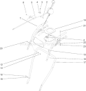 Page J Diagram and Parts List for 38610 260000001-260010000 - 2006 Toro Snow Blower