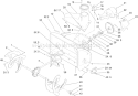 Page B Diagram and Parts List for 38624 310000001-310999999 - 2010 Toro Snow Blower