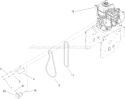 Engine Assembly Diagram and Parts List for 38629 310000001-310999999 - 2010 Toro Snow Blower