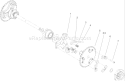 Wheel Clutch Sprocket Assembly Diagram and Parts List for 38631 260000001-260999999 - 2006 Toro Snow Blower