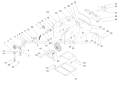 Page K Diagram and Parts List for 38621 250000001-250999999 - 2005 Toro Snow Blower