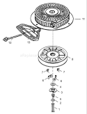 Page O Diagram and Parts List for 38620 240000001-240999999 - 2004 Toro Snow Blower