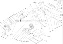 Frame Assembly Diagram and Parts List for 38635 270000001-270999999 - 2007 Toro Snow Blower