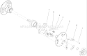Wheel Clutch Sprocket Assembly Diagram and Parts List for 38640 260000001-260999999 - 2006 Toro Snow Blower