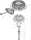 Page O Diagram and Parts List for 38632 240000001-240999999 - 2004 Toro Snow Blower