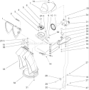 Page D Diagram and Parts List for 38611 240000001-240999999 - 2004 Toro Snow Blower