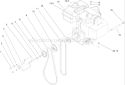 Engine Assembly Diagram and Parts List for 38641 250000001-250999999 - 2005 Toro Snow Blower