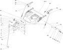 Control Assembly Diagram and Parts List for 38642 240000001-240999999 - 2004 Toro Snow Blower