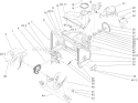 Auger and Housing Assembly Diagram and Parts List for 38650 280000001-280999999 - 2008 Toro Snow Blower