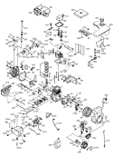 Engine Diagram and Parts List for 38650 280000001-280999999 - 2008 Toro Snow Blower
