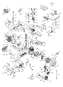 Part Location Diagram of 40050 Tecumseh Piston, Pin And Ring Set (.010 O S)