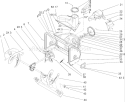 Page A Diagram and Parts List for 38652 240000001-240999999 - 2004 Toro Snow Blower