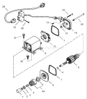 Page E Diagram and Parts List for 38652 240000001-240999999 - 2004 Toro Snow Blower
