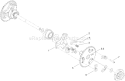 Wheel Clutch Sprocket Assembly Diagram and Parts List for 38644 310000001-310999999 - 2010 Toro Snow Blower