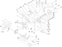 Page B Diagram and Parts List for 38654 310000001-310999999 - 2010 Toro Snow Blower