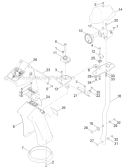 Chute Diagram and Parts List for 38660 313000001-313999999 - 2013 Toro Snow Blower