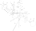 Part Location Diagram of 125-1113 Toro Cable-Release, Chute