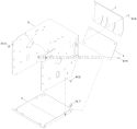 Traction Frame Diagram and Parts List for 38660 313000001-313999999 - 2013 Toro Snow Blower