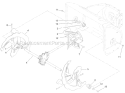 Auger and Impeller Diagram and Parts List for 38660 313000001-313999999 - 2013 Toro Snow Blower