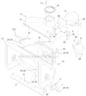 Housing Diagram and Parts List for 38661 312000001-312999999 - 2012 Toro Snow Blower