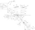 Muffler Cylinderhead and Carburetor Engine Diagram and Parts List for 38661 312000001-312999999 - 2012 Toro Snow Blower